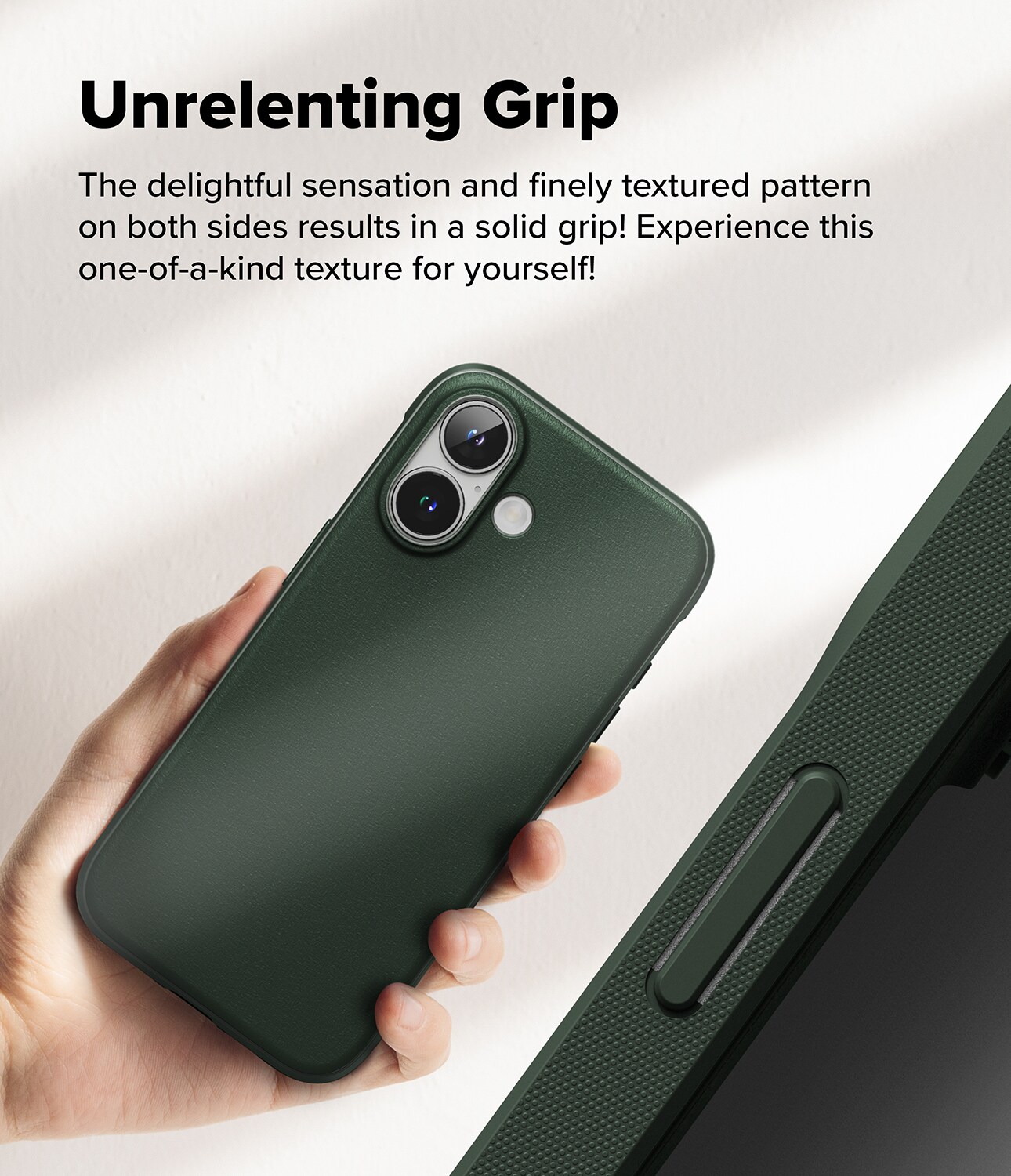 iPhone 16 Onyx deksel, Dark Green