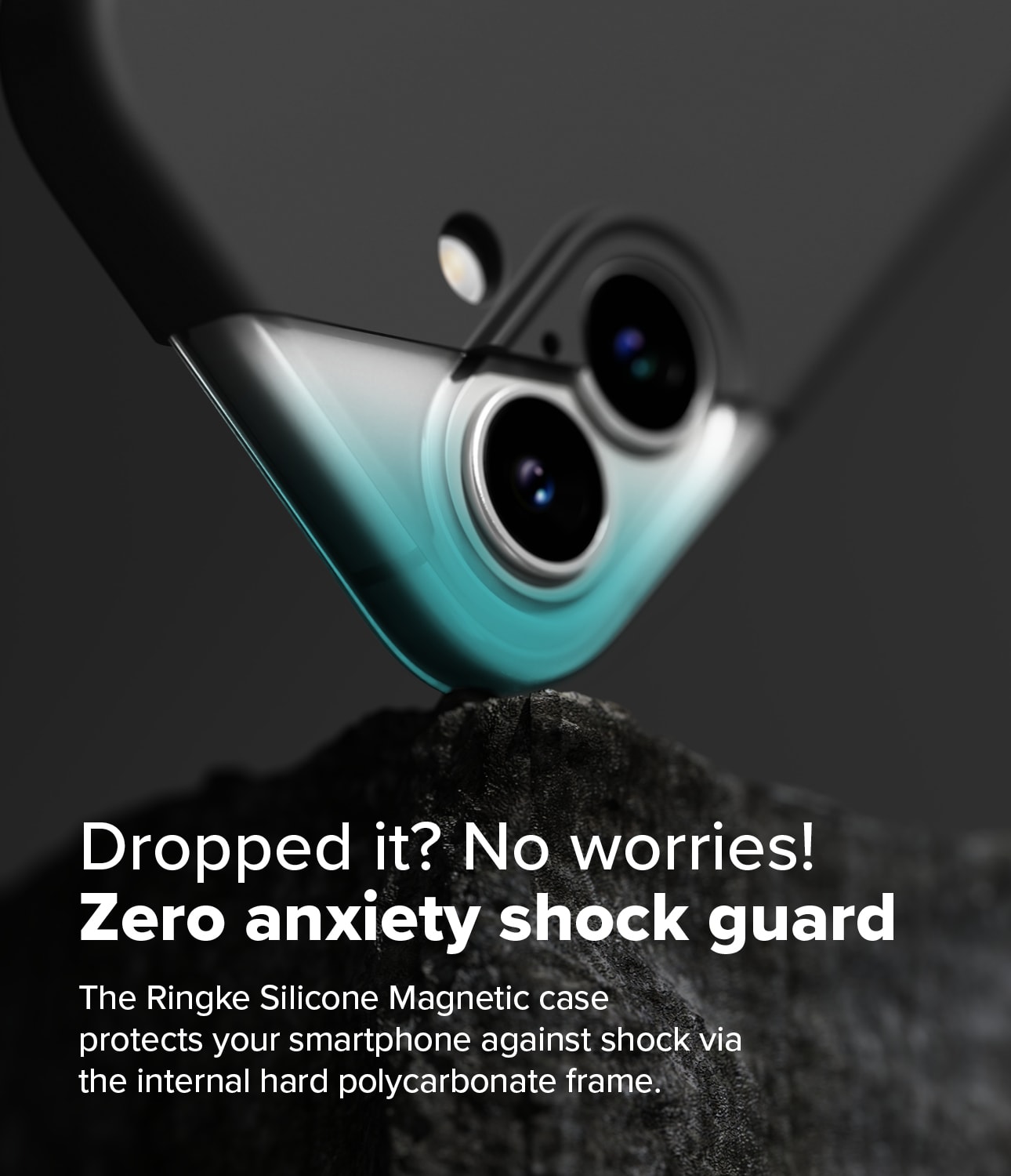 iPhone 16 MagSafe silikondeksel, Black