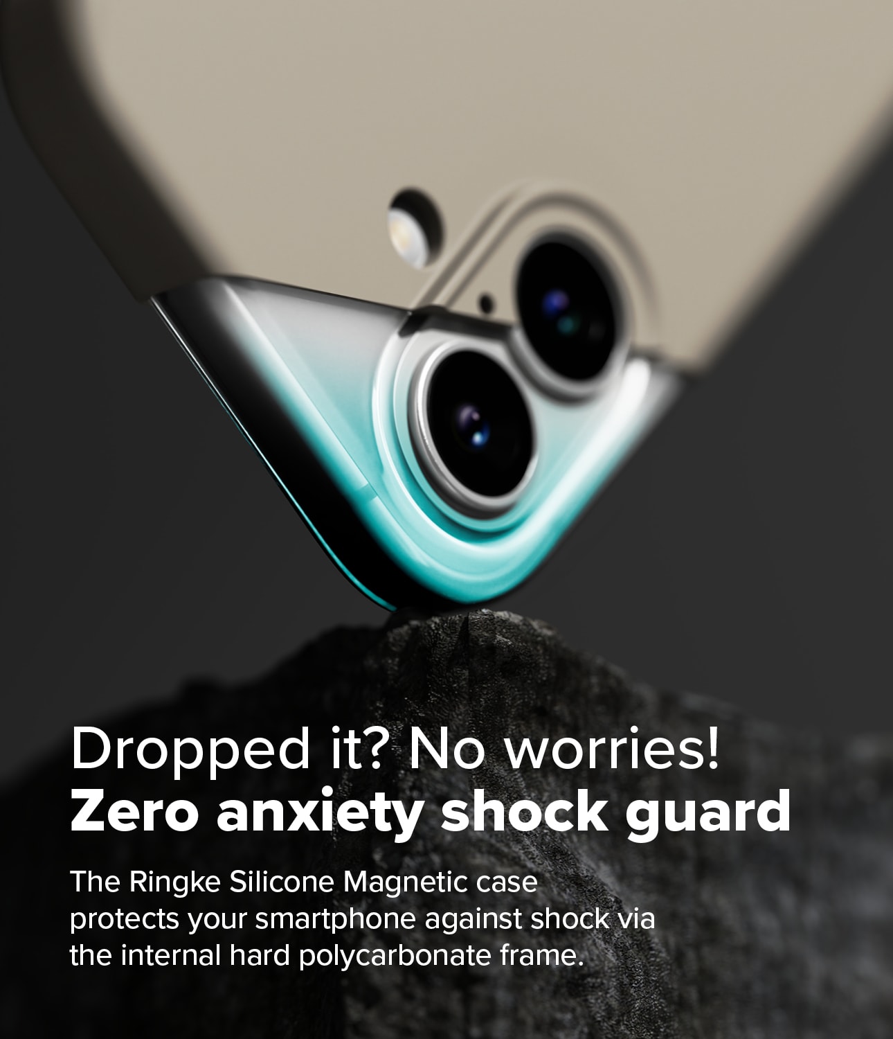 iPhone 16 MagSafe silikondeksel, Stone