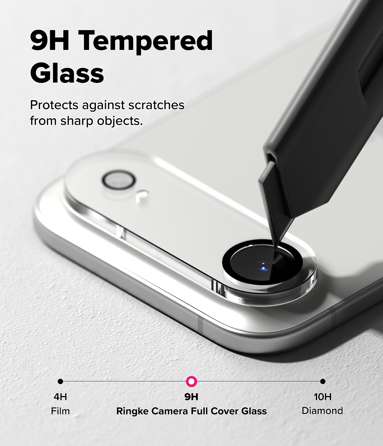 iPhone 17 Air Kameralinsebeskyttelse i glass (2-pack)
