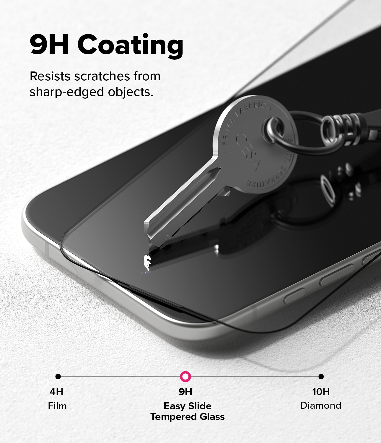 iPhone 17 Air Skjermbeskytter i glass med monteringsramme (2-pack)