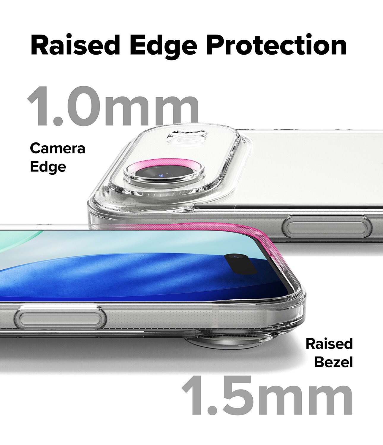 iPhone 17 Air Fusion deksel, Clear