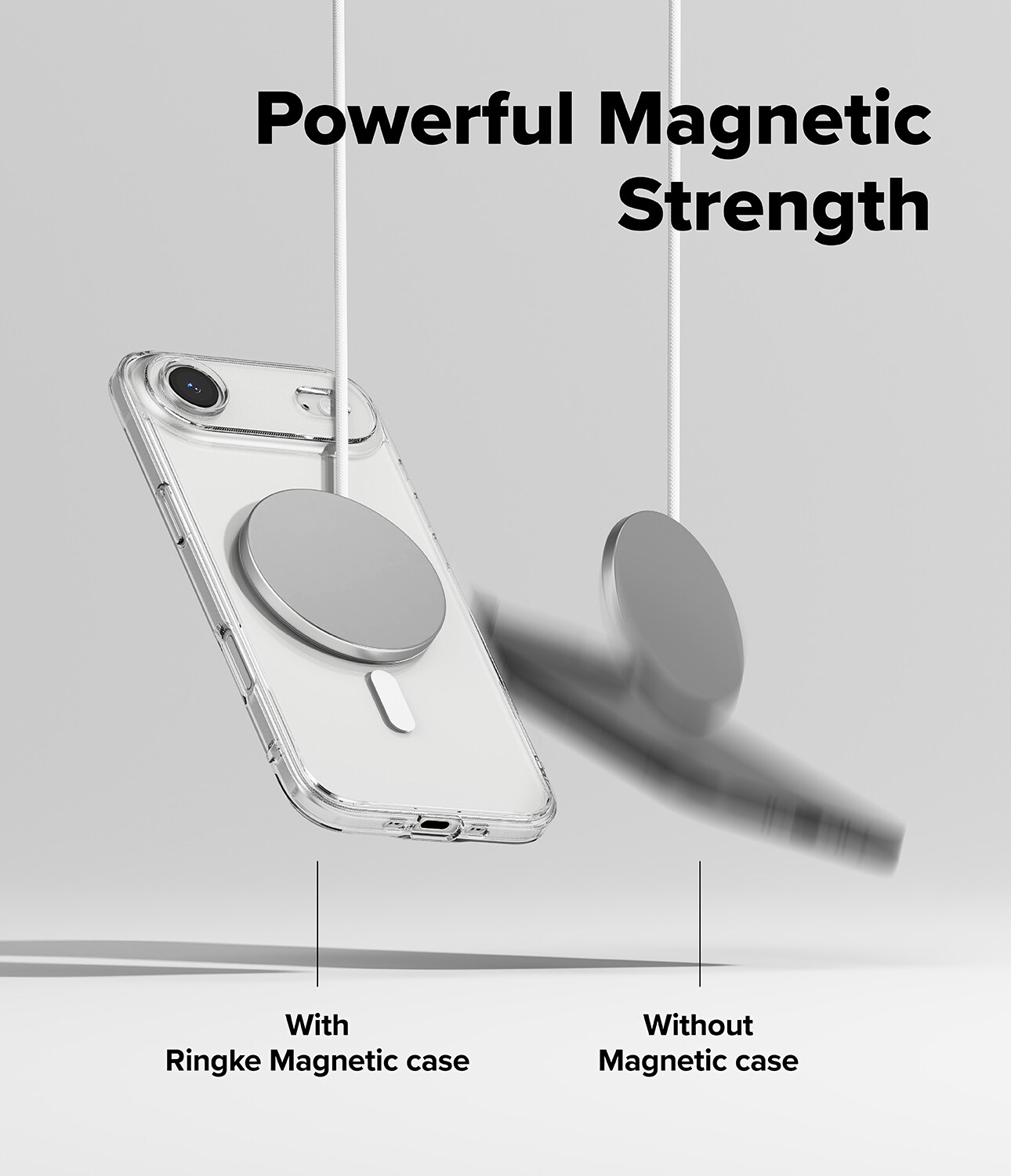 iPhone 17 Air Fusion MagSafe Deksel, Gjennomsiktig
