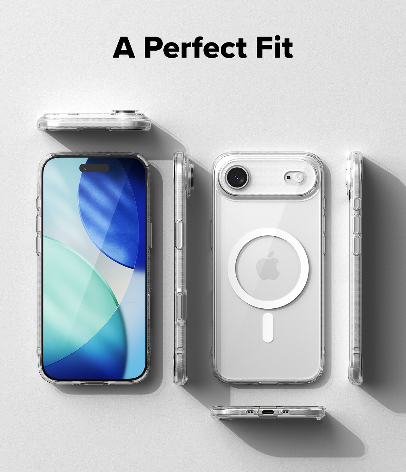 iPhone 17 Air Fusion MagSafe Deksel, Gjennomsiktig