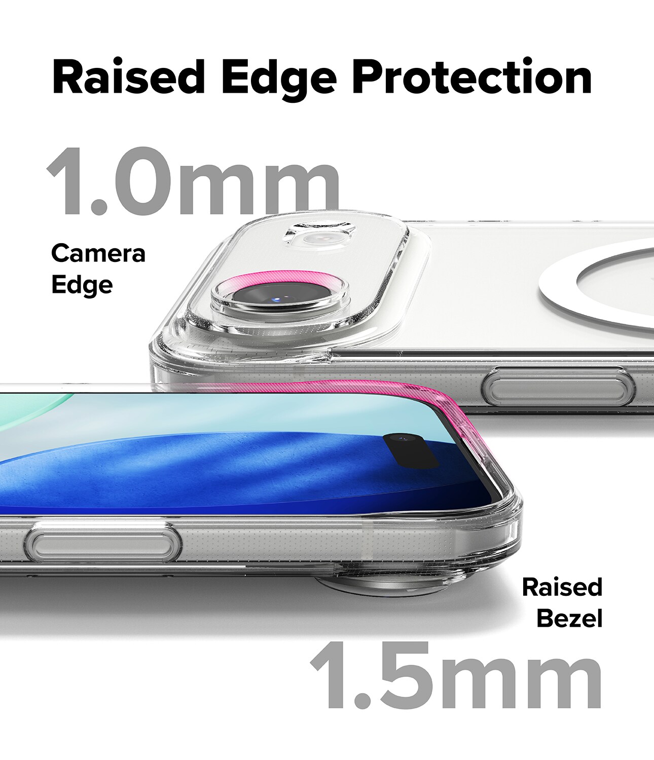 iPhone 17 Air Fusion MagSafe Deksel, Gjennomsiktig