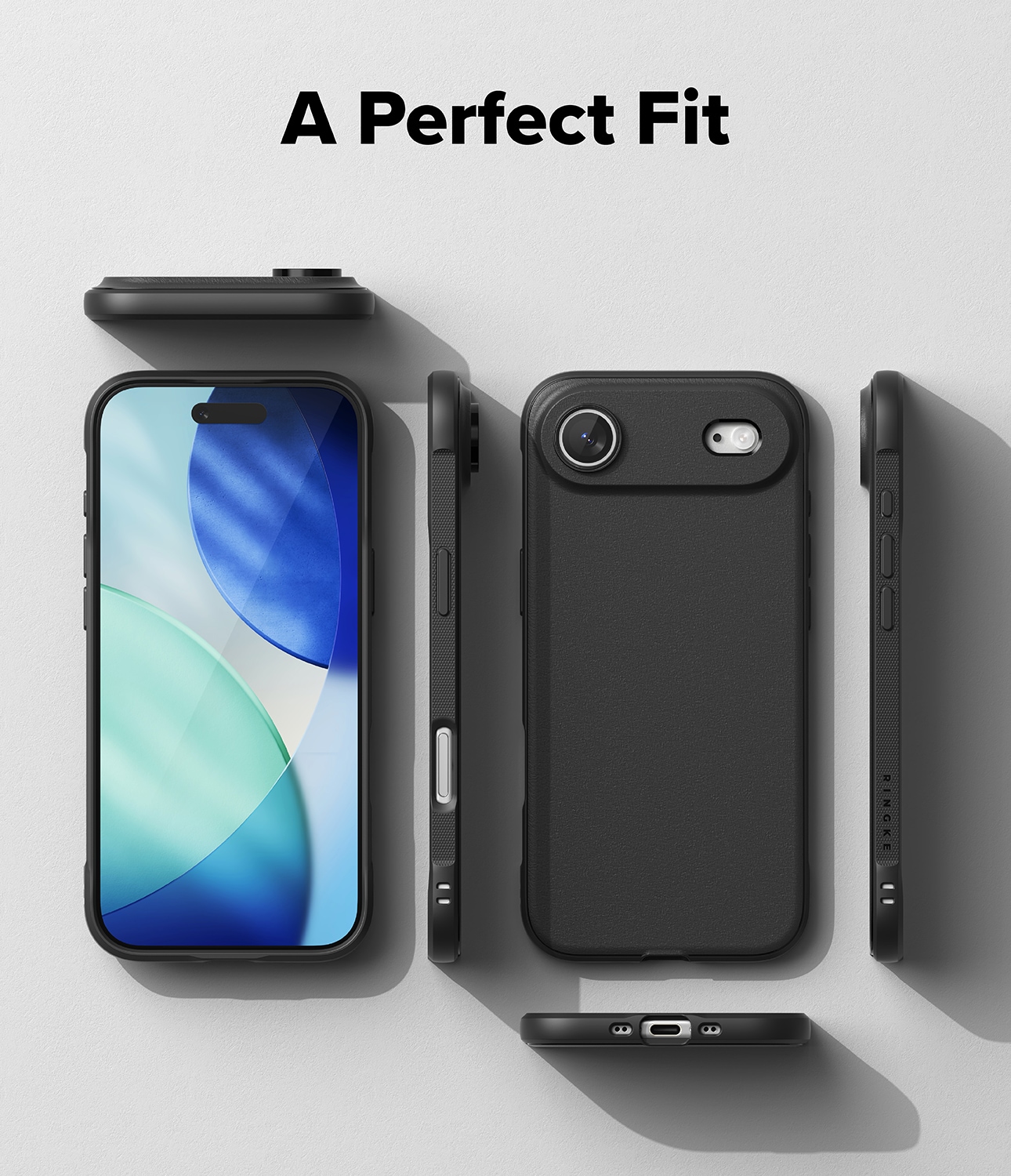 iPhone 17 Air Onyx deksel, Black