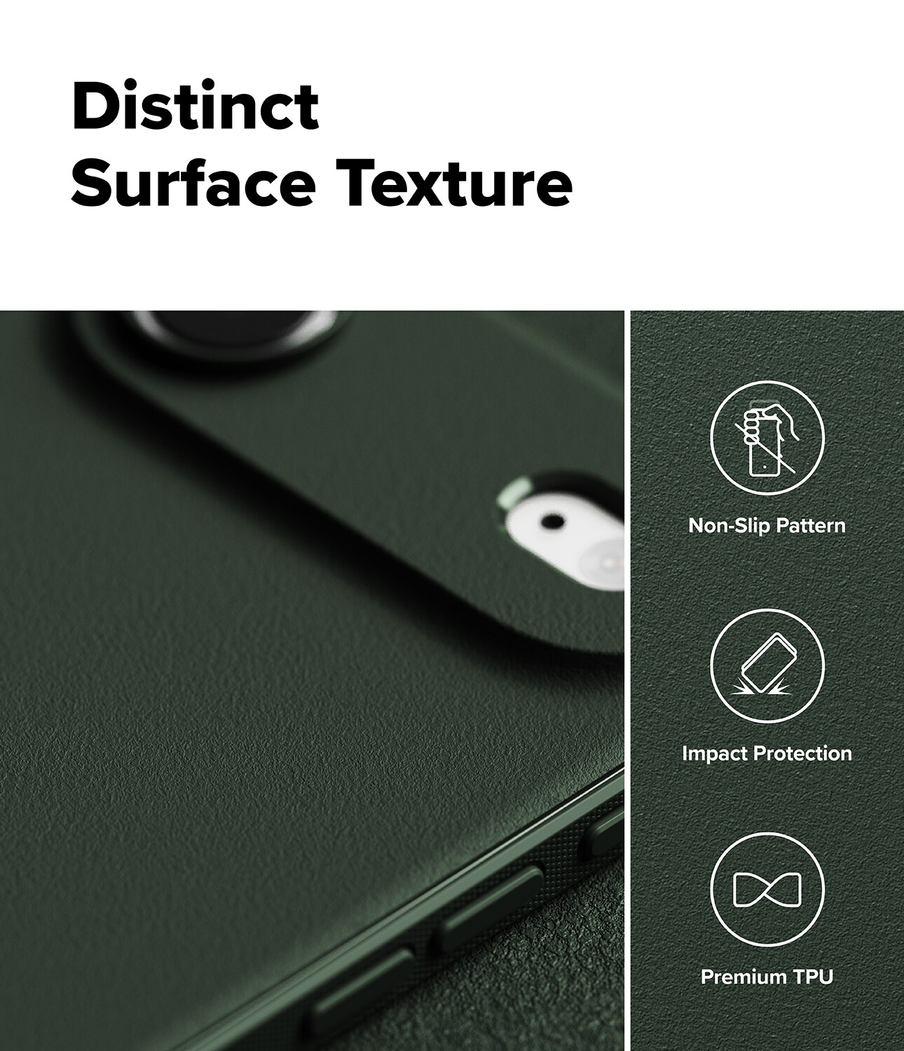 iPhone 17 Air Onyx deksel, Dark Green