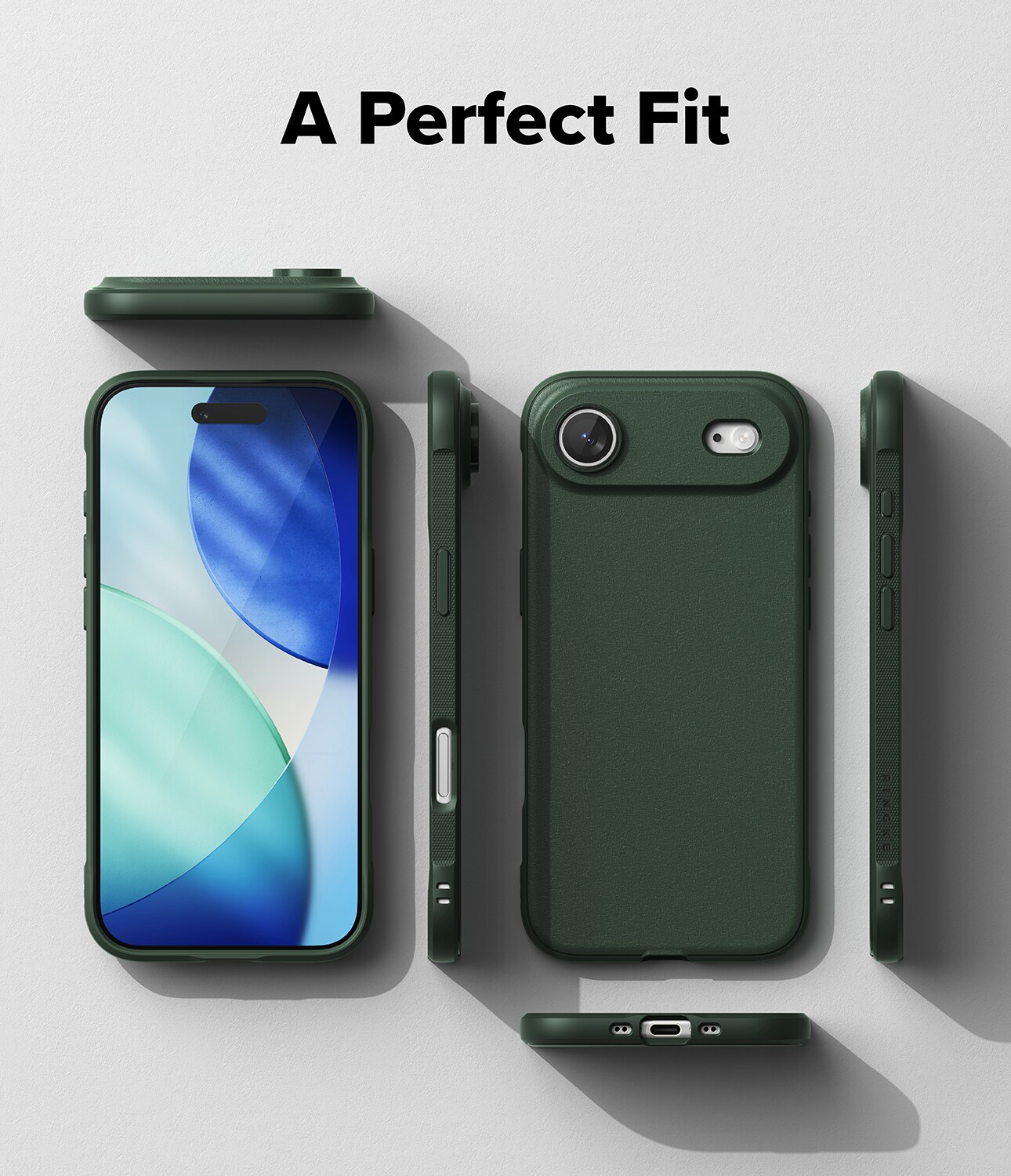 iPhone 17 Air Onyx deksel, Dark Green
