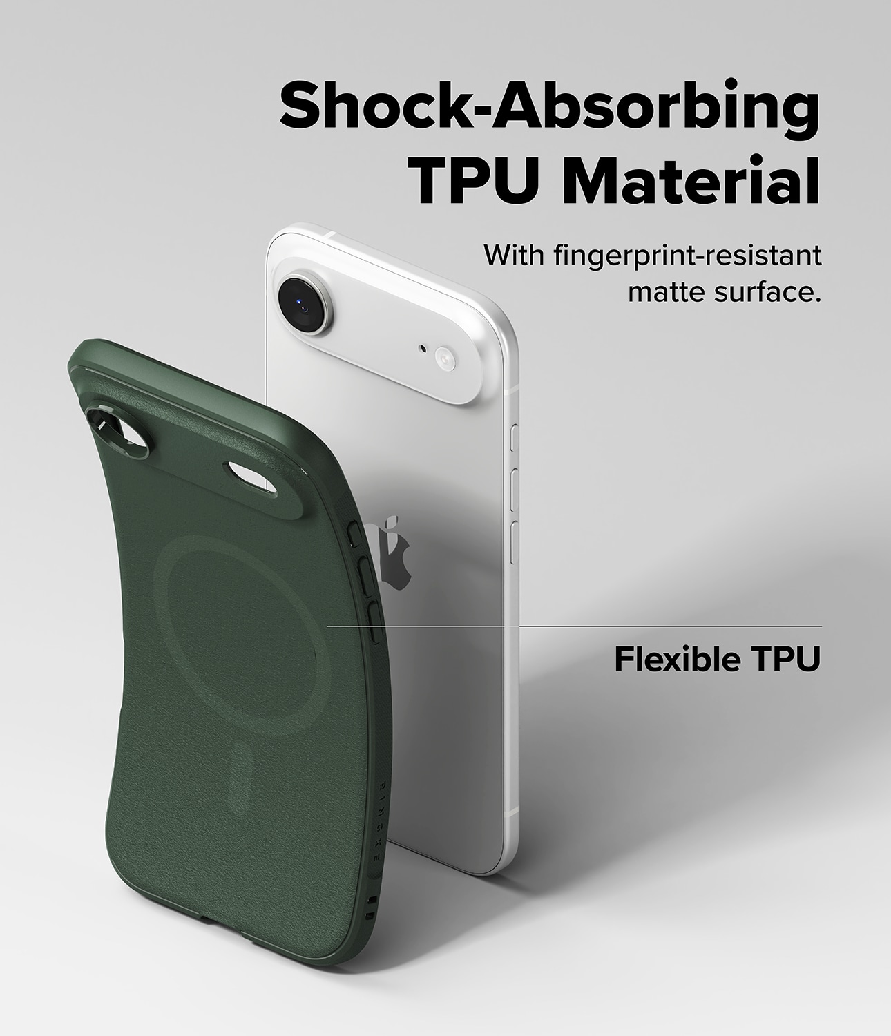iPhone Air Onyx MagSafe Deksel, Dark Green