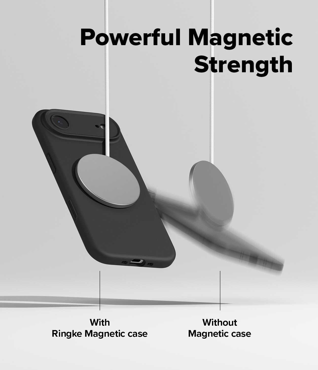 iPhone 17 Air MagSafe silikondeksel, Black