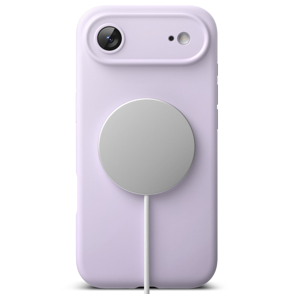 iPhone 17 Air MagSafe silikondeksel, Light Purple