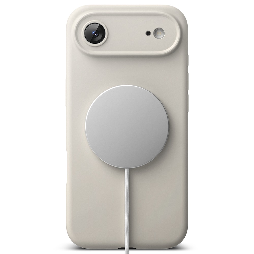 iPhone 17 Air MagSafe silikondeksel, Stone