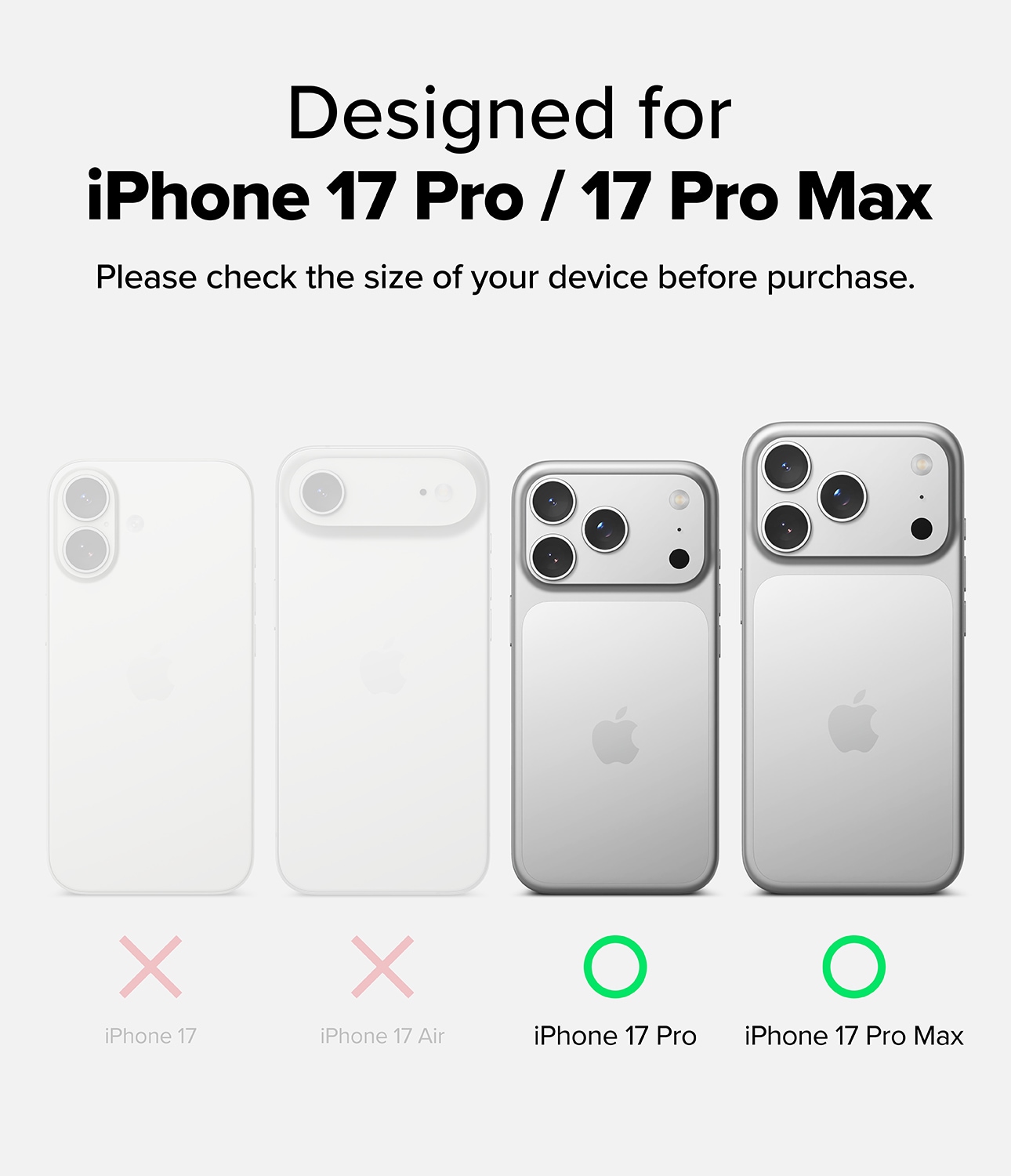 iPhone 17 Pro 2-pack Linsskydd med aluminiumsramme, Svart