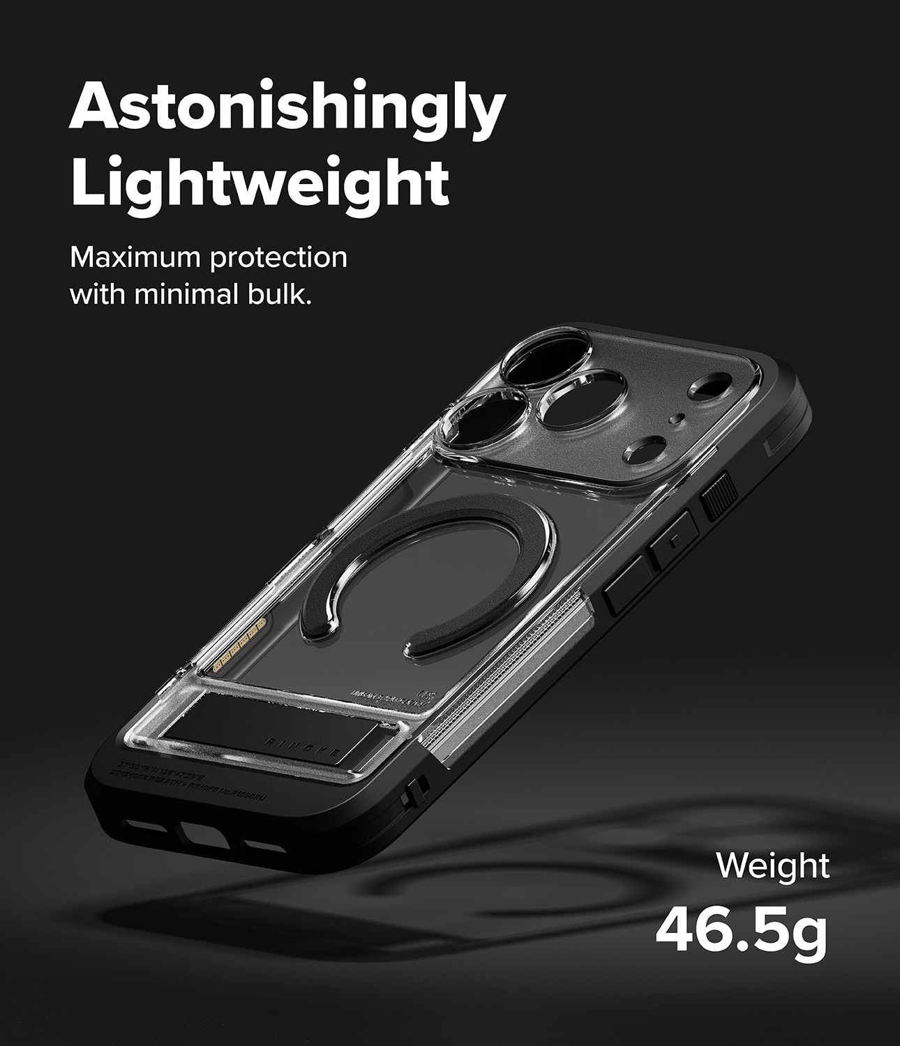 iPhone 17 Pro Max UX Magnetic Deksel, Clear