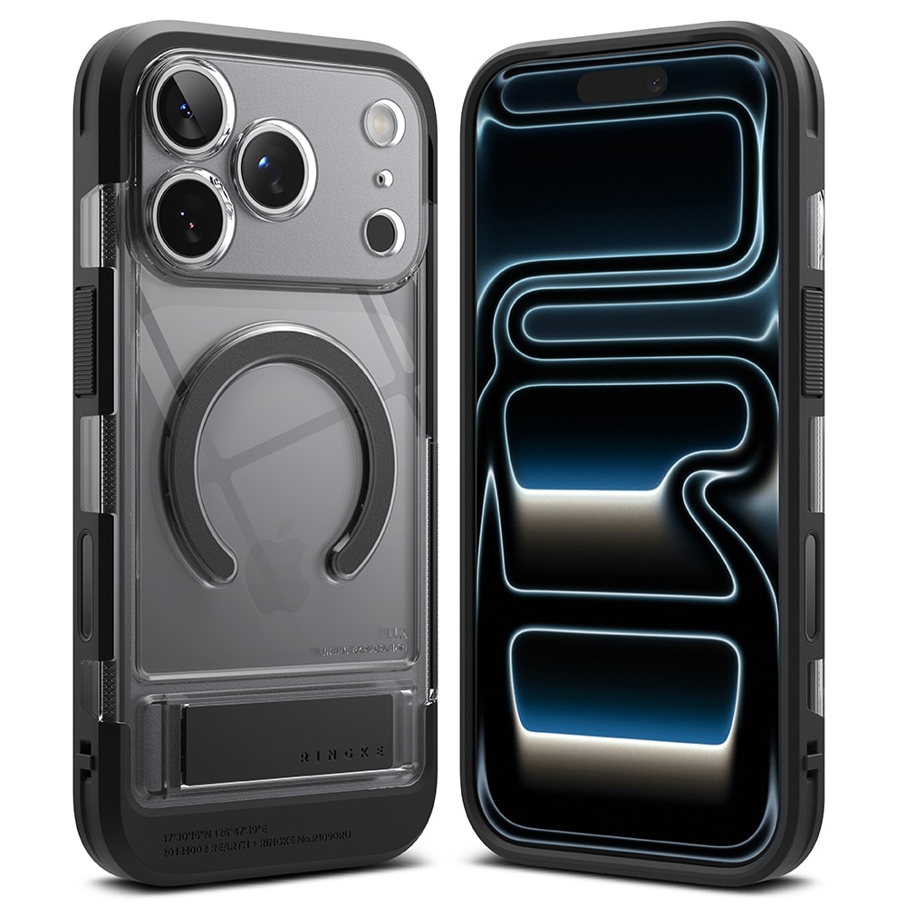 iPhone 17 Pro Max UX Magnetic Deksel, Smoke Black