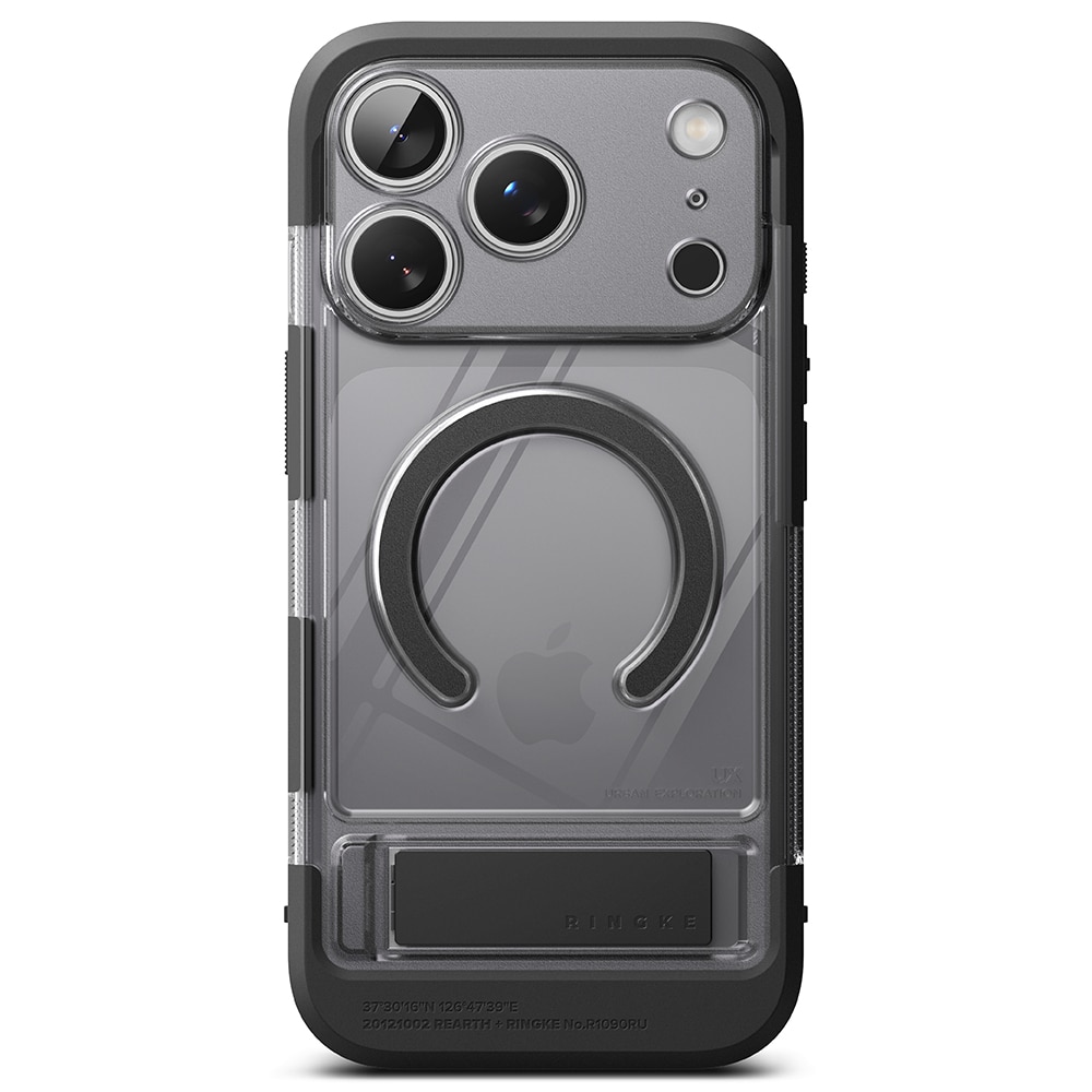 iPhone 17 Pro Max UX Magnetic Deksel, Smoke Black