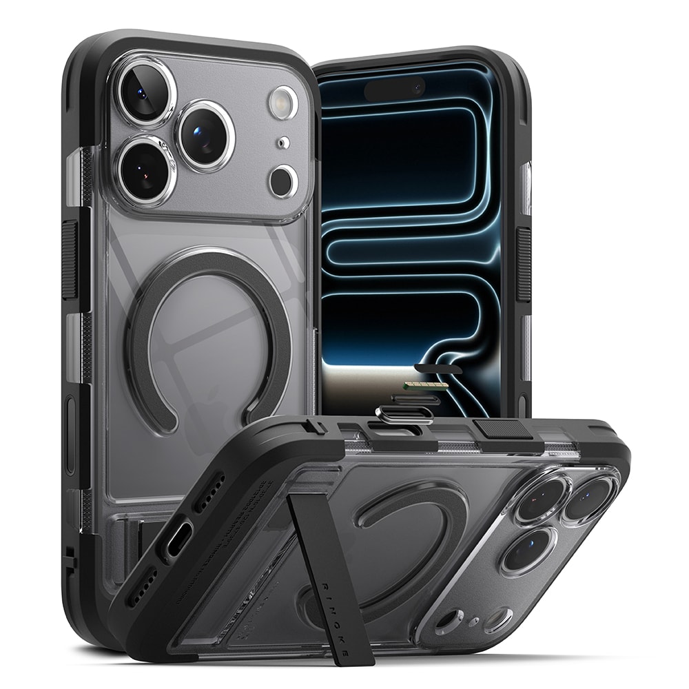 iPhone 17 Pro Max UX Magnetic Deksel, Smoke Black