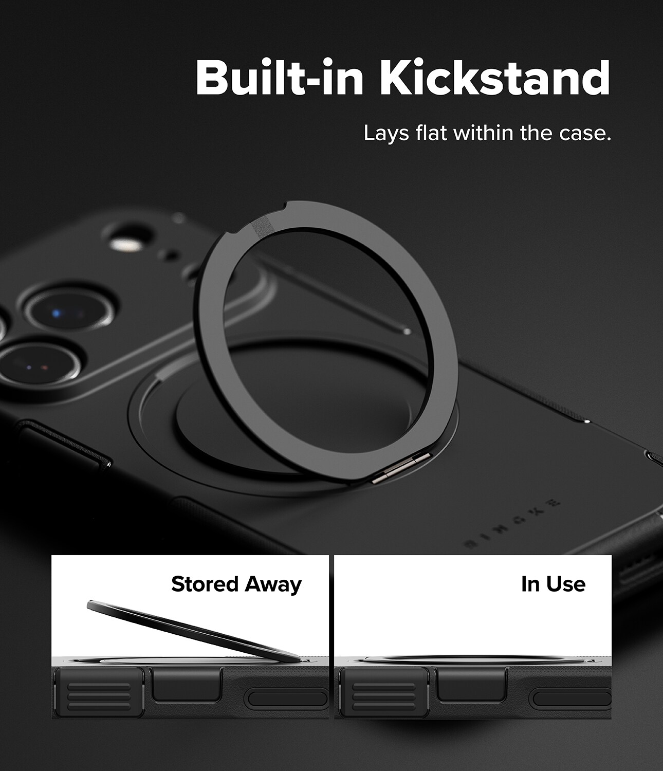 iPhone 17 Pro Alles Magnetisk Deksel, Svart