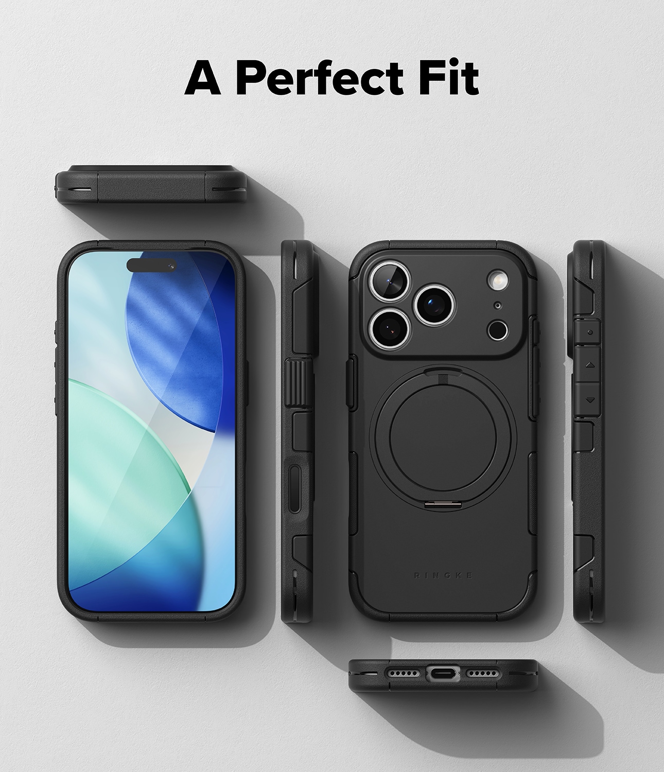 iPhone 17 Pro Alles Magnetisk Deksel, Svart