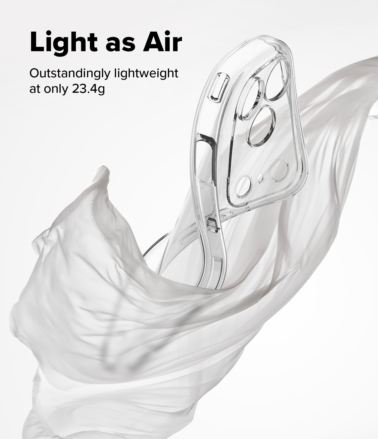 iPhone 17 Pro Max Air Deksel Clear