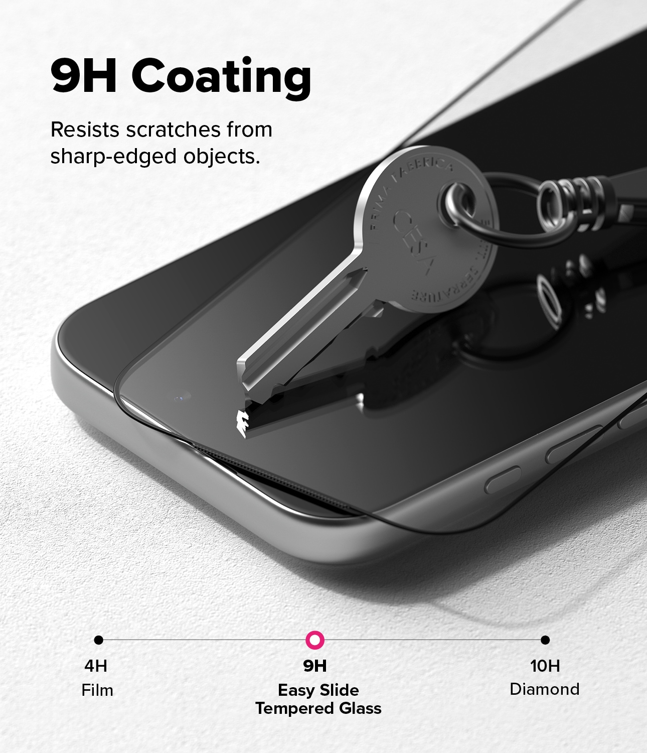 iPhone 17 Pro Skjermbeskytter i glass med monteringsramme (2-pack)
