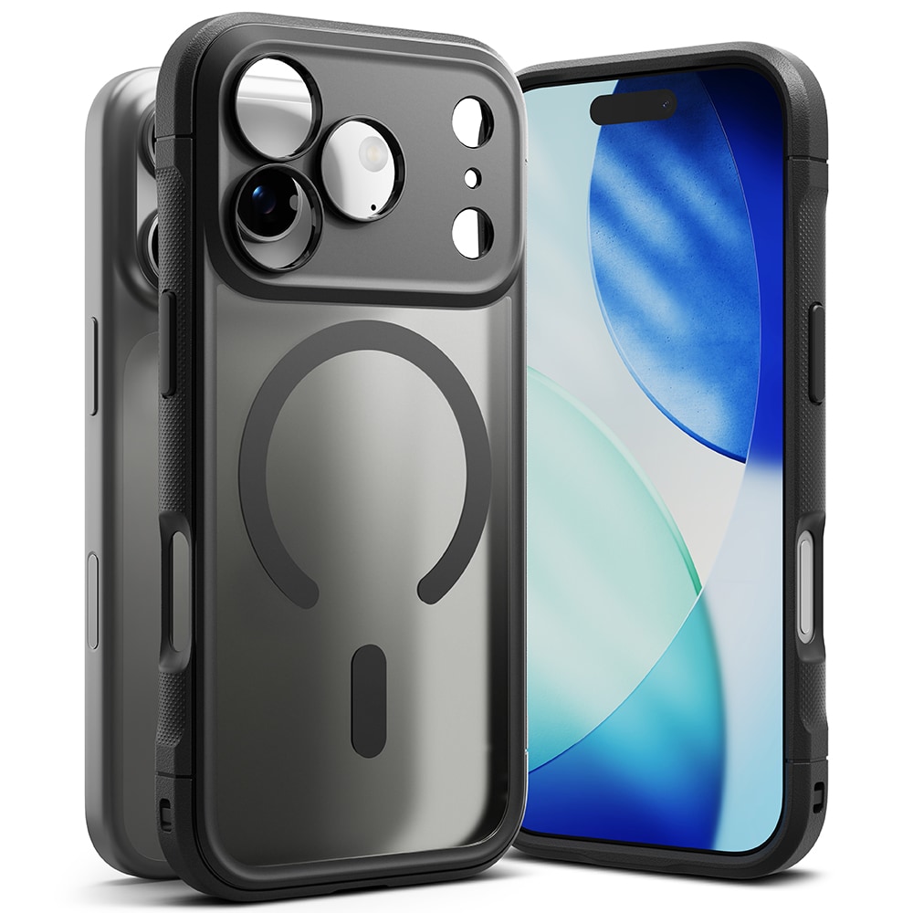 iPhone 17 Pro Max Fusion Bold MagSafe Deksel, Matte Black