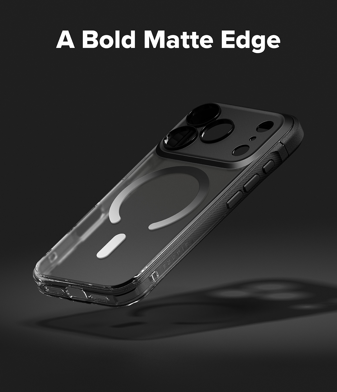 iPhone 17 Pro Max Fusion Bold MagSafe Deksel, Matte Black