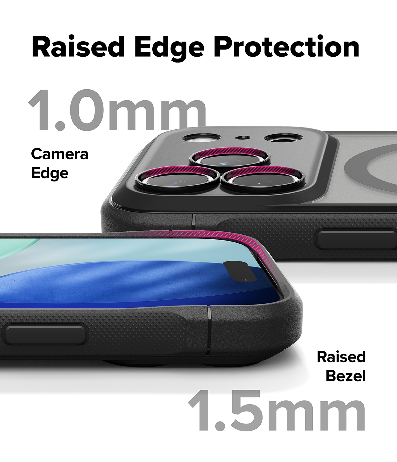 iPhone 17 Pro Max Fusion Bold MagSafe Deksel, Matte Black