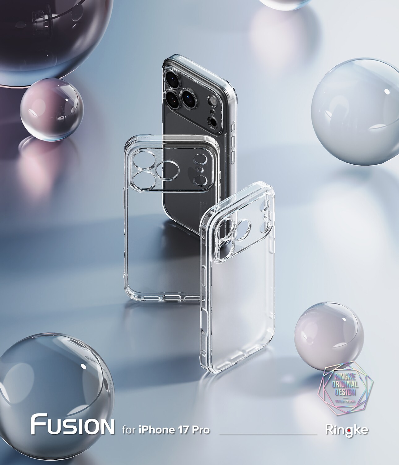 iPhone 17 Pro Max Fusion deksel, Clear