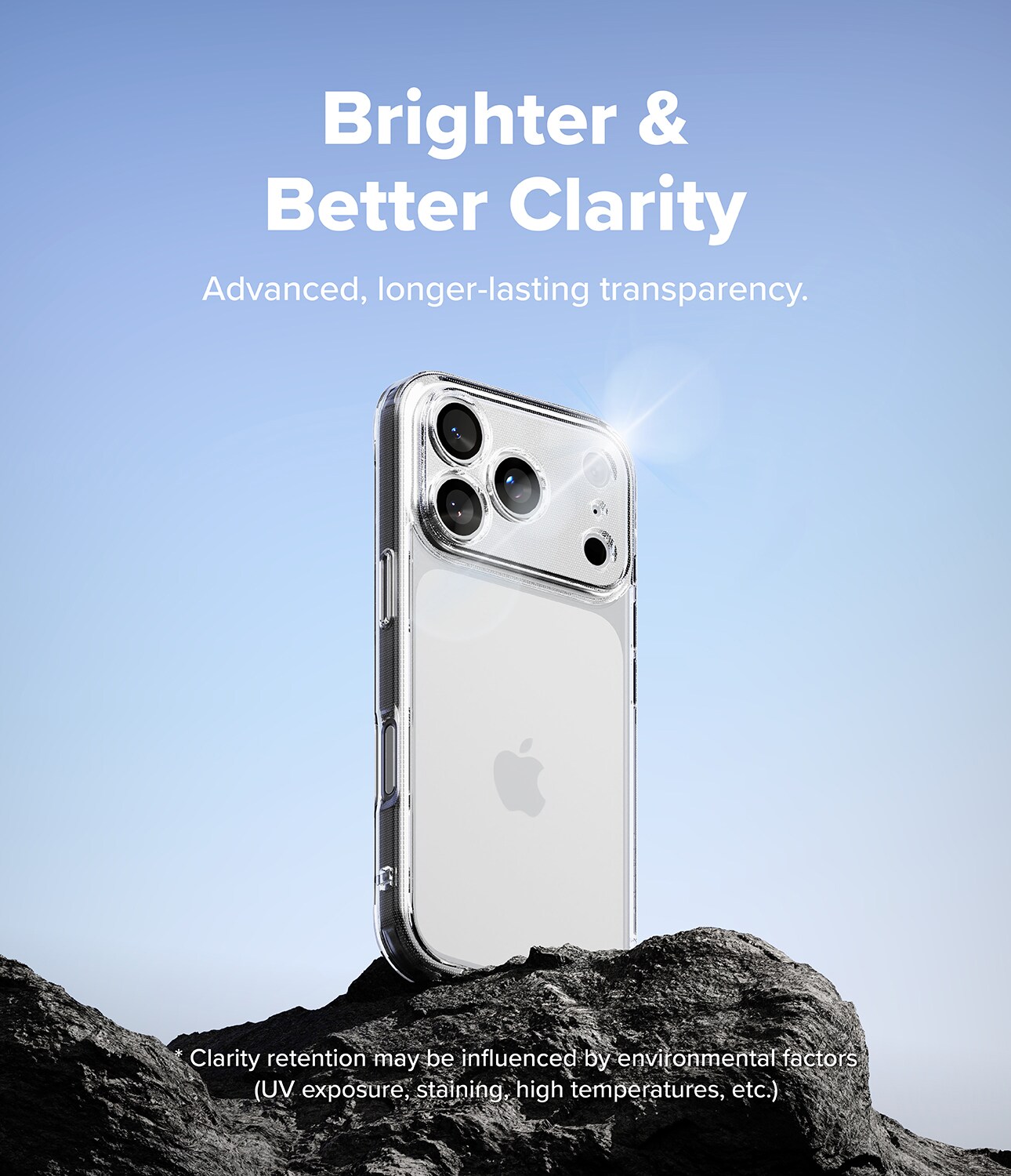 iPhone 17 Pro Max Fusion deksel, Clear