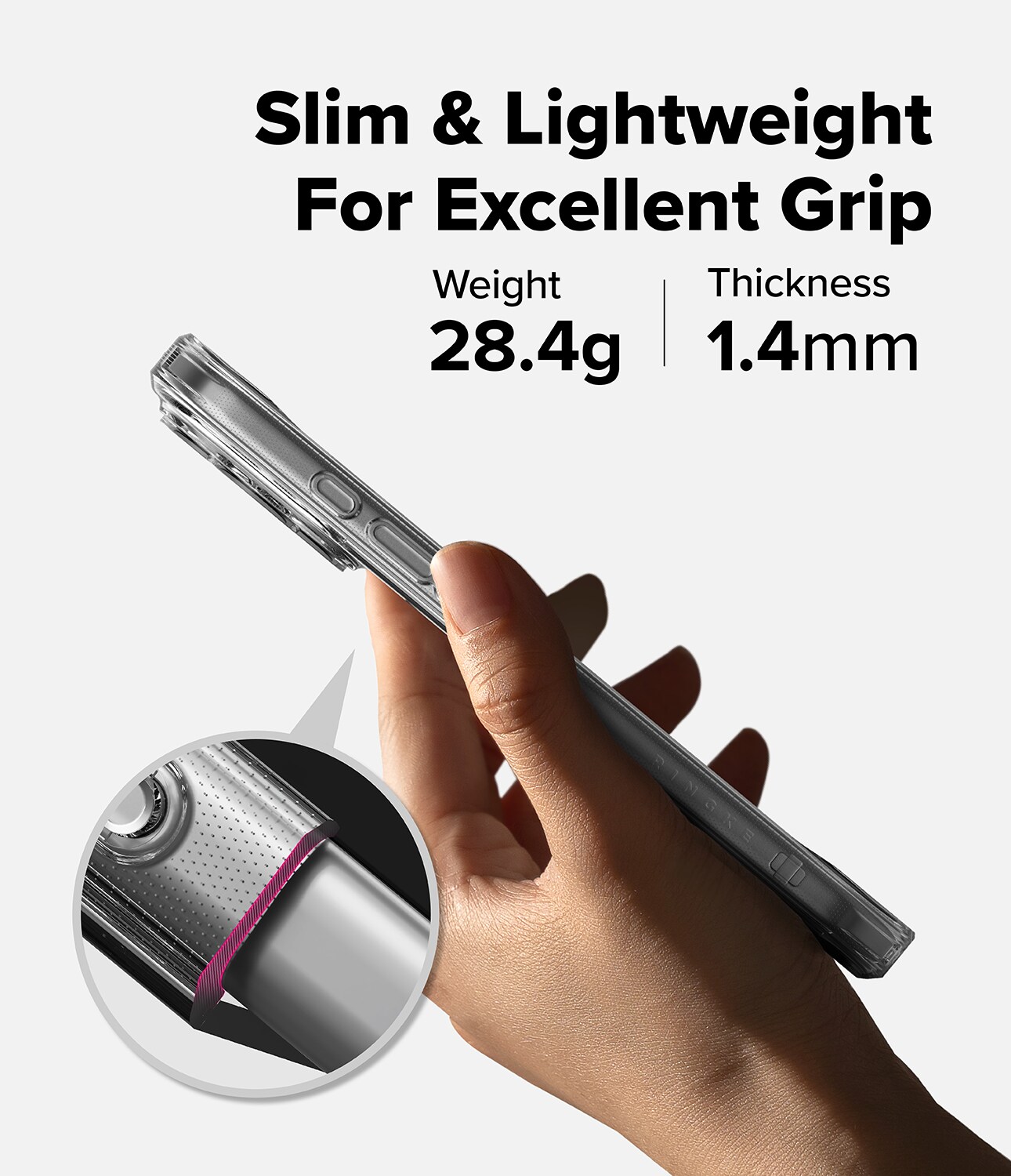 iPhone 17 Pro Max Fusion deksel, Clear