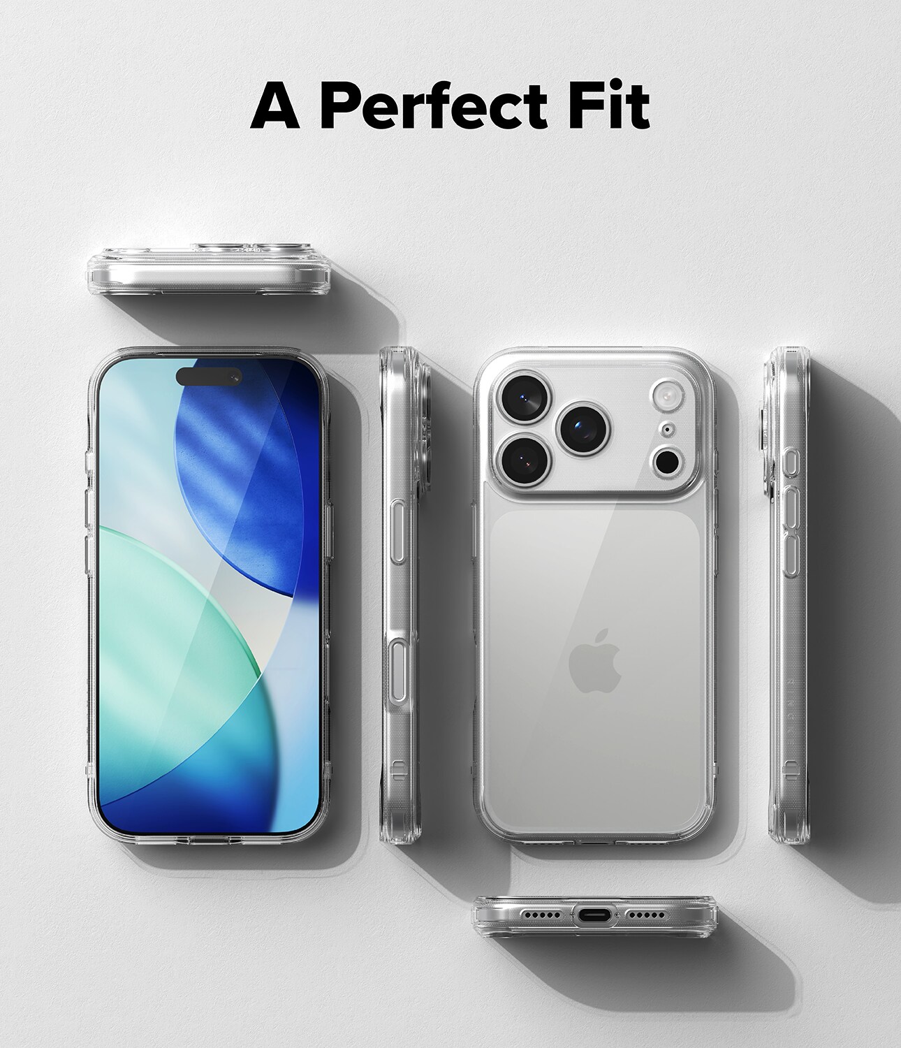 iPhone 17 Pro Max Fusion deksel, Clear