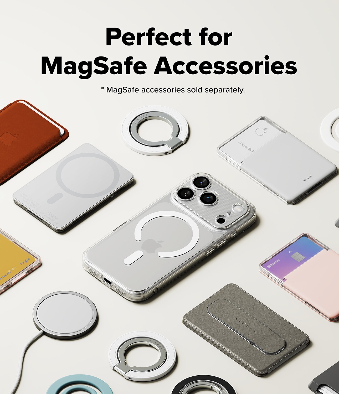 iPhone 17 Pro Fusion MagSafe Deksel, Gjennomsiktig