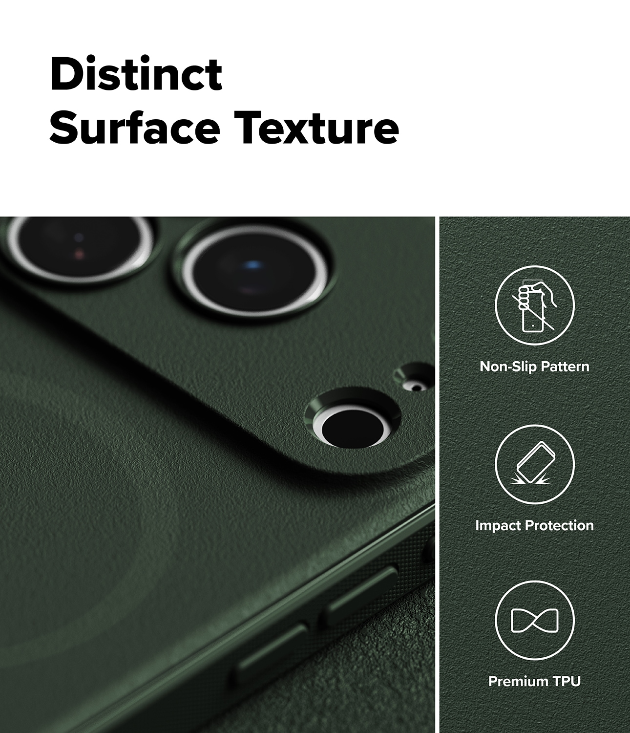 iPhone 17 Pro Onyx MagSafe Deksel, Dark Green