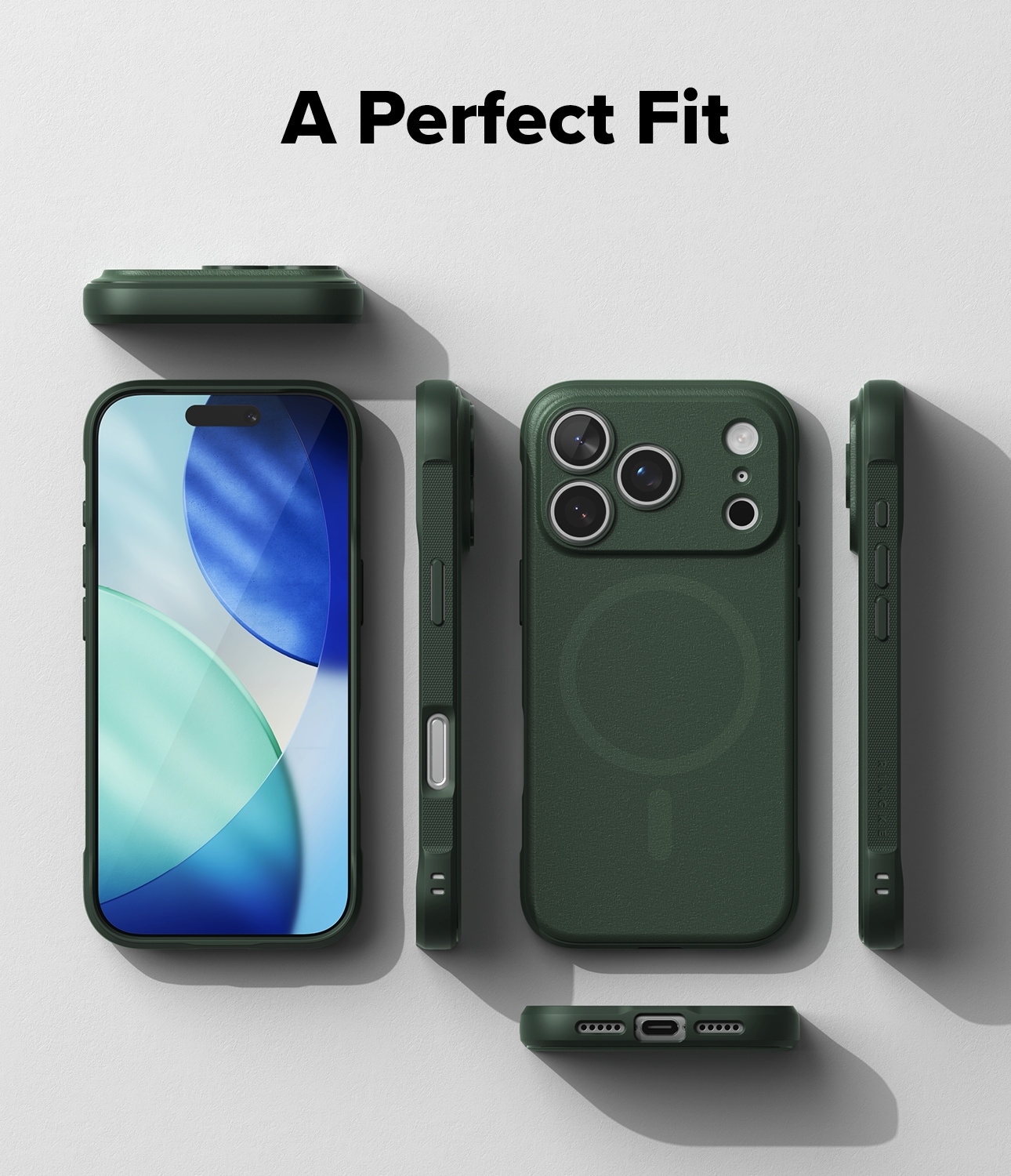 iPhone 17 Pro Onyx MagSafe Deksel, Dark Green