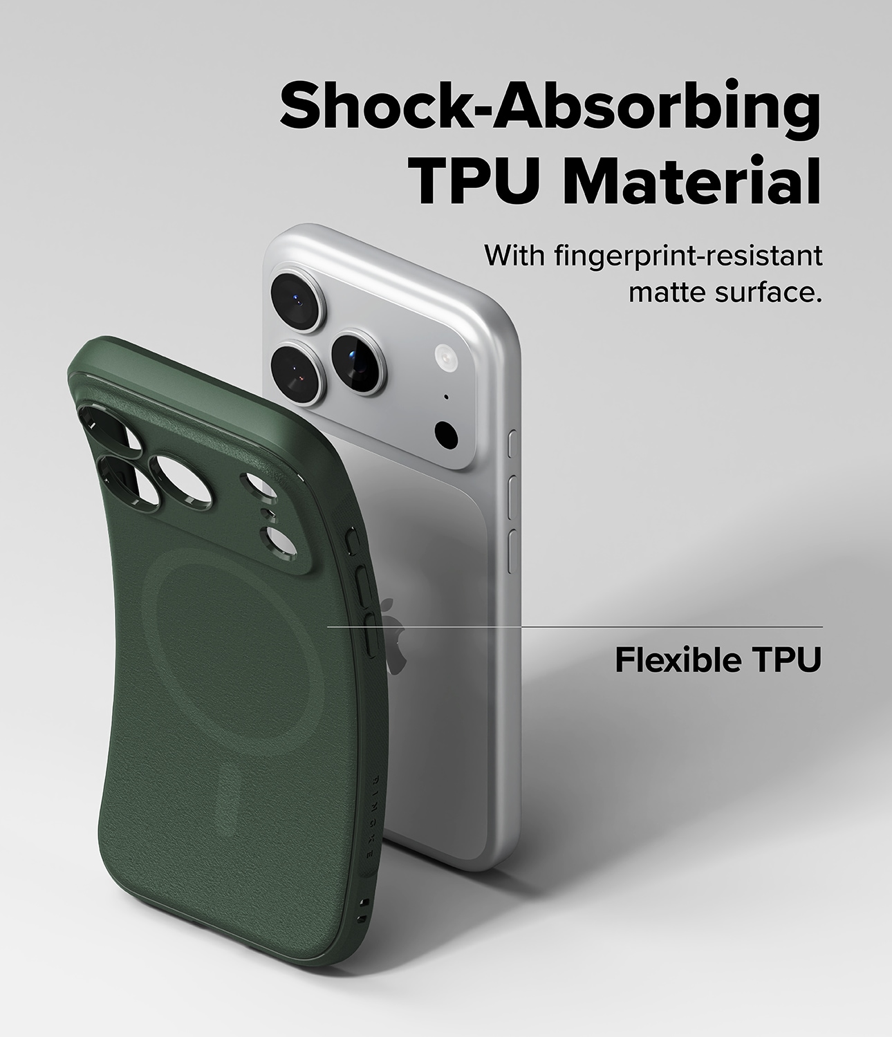 iPhone 17 Pro Onyx MagSafe Deksel, Dark Green