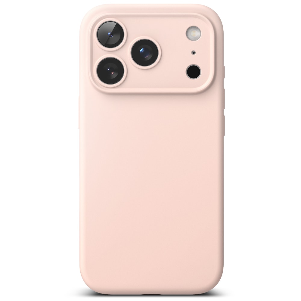 iPhone 17 Pro Max MagSafe silikondeksel, Pink Sand