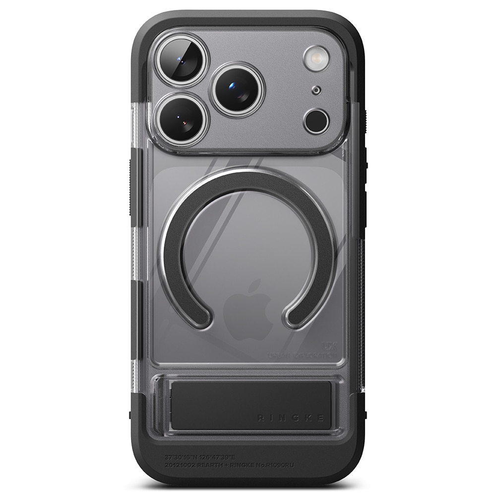 iPhone 17 Pro UX Magnetic Deksel, Smoke Black