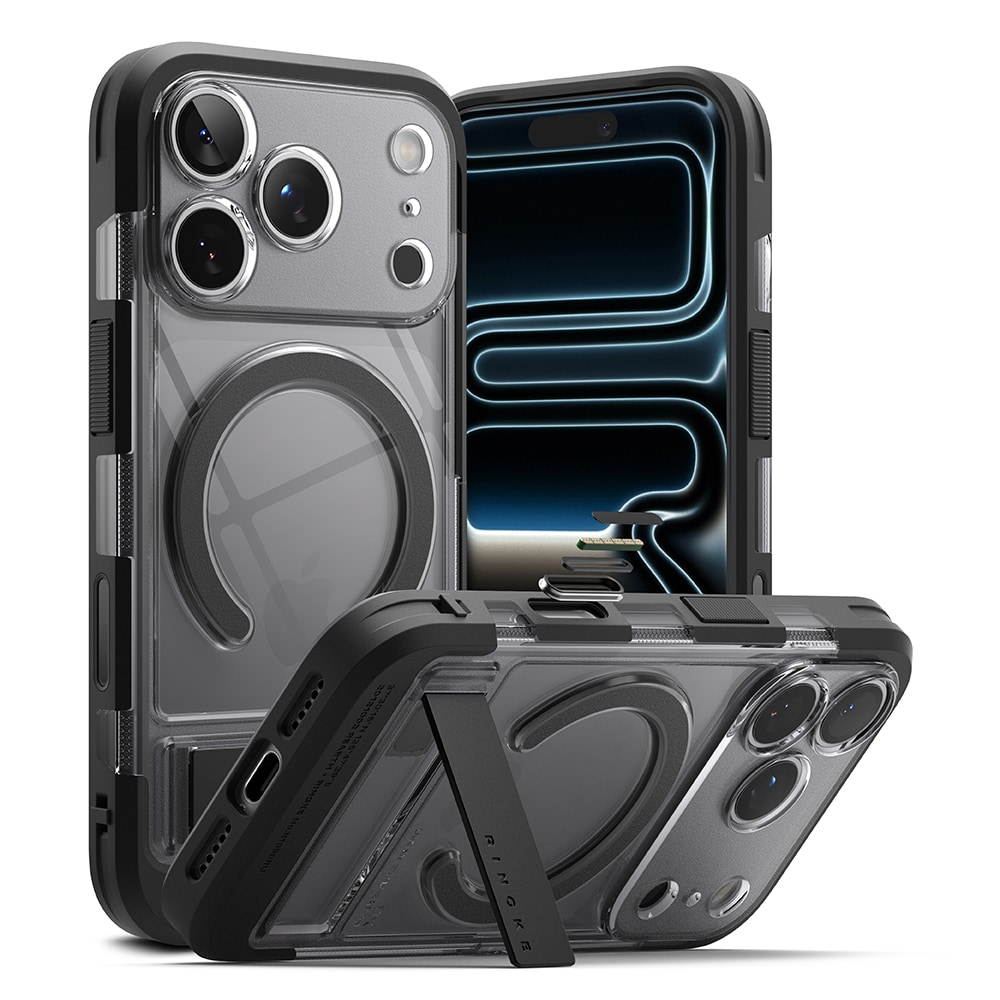 iPhone 17 Pro UX Magnetic Deksel, Smoke Black