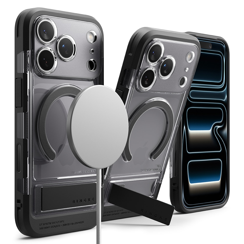 iPhone 17 Pro UX Magnetic Deksel, Smoke Black