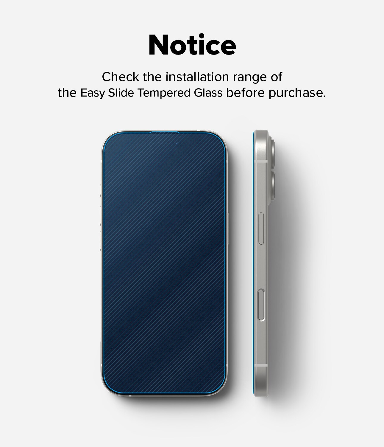 iPhone 17 Skjermbeskytter i glass med monteringsramme (2-pack)