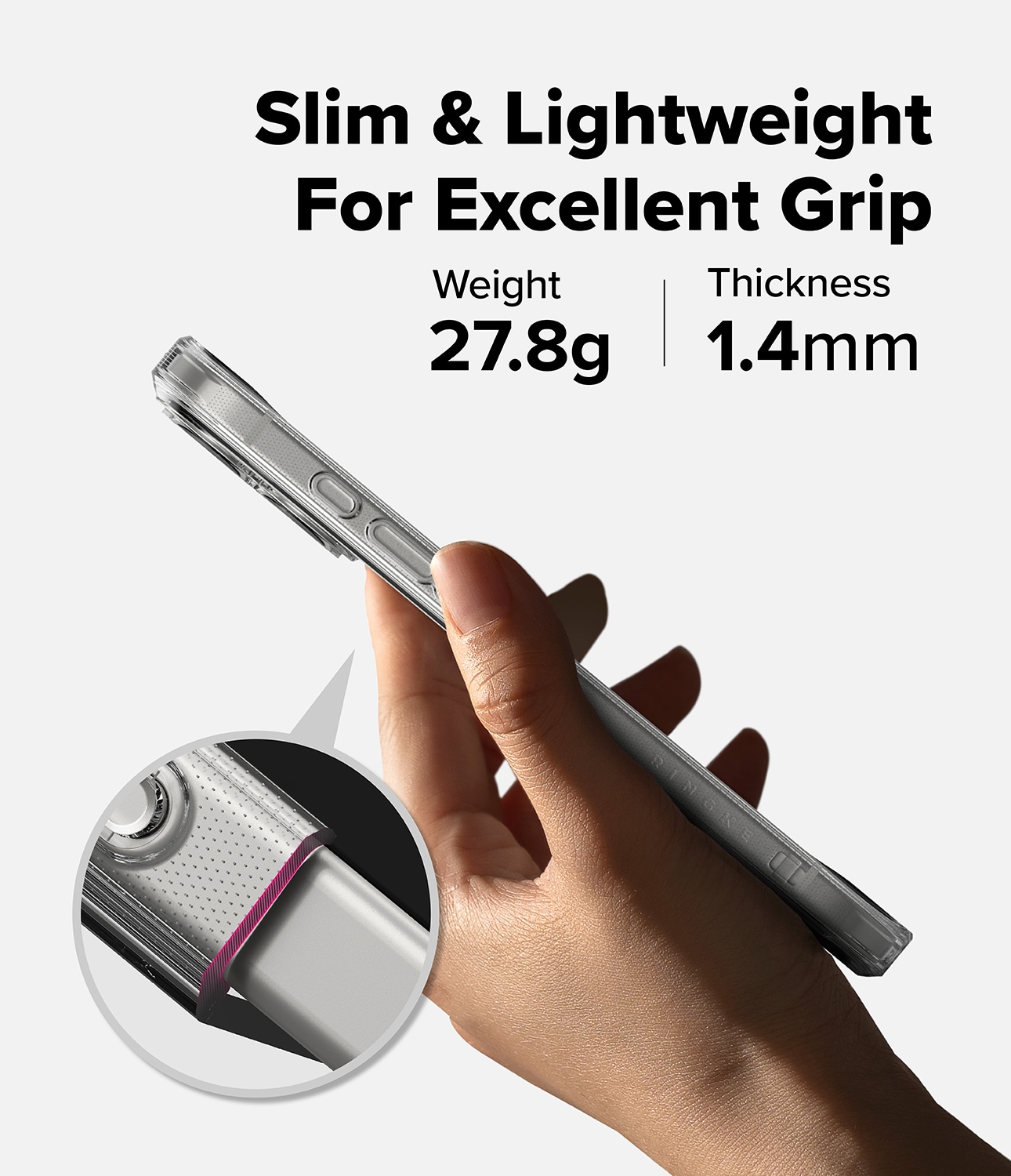 iPhone 17 Fusion deksel, Clear