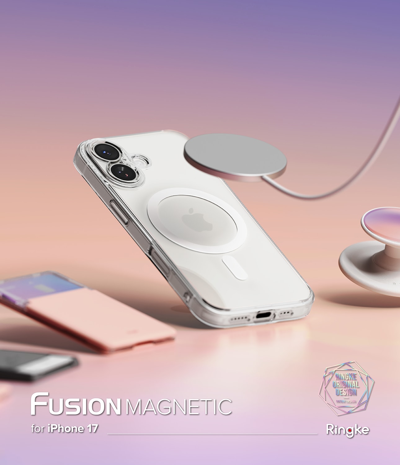 iPhone 17 Fusion MagSafe Deksel, Gjennomsiktig