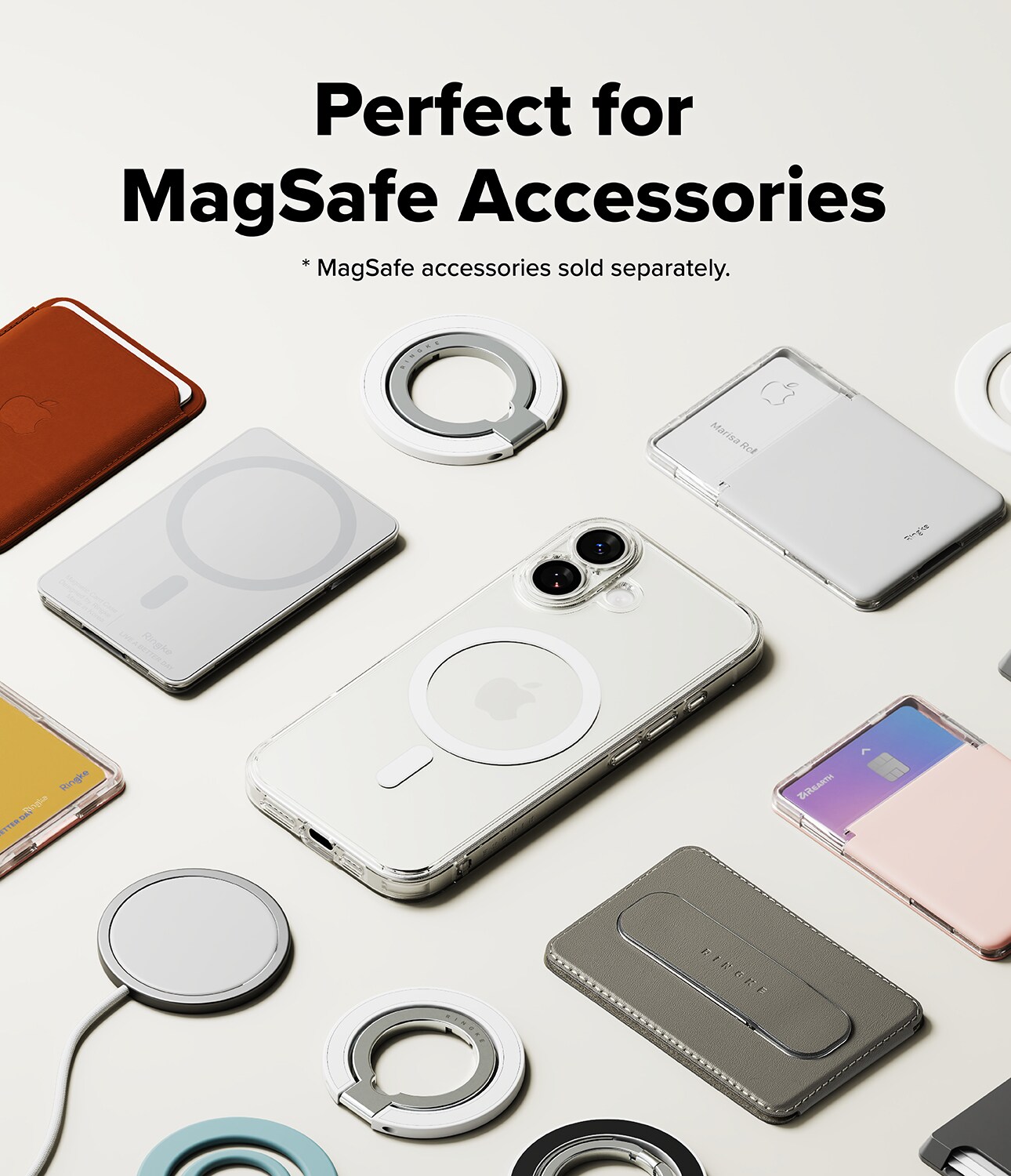 iPhone 17 Fusion MagSafe Deksel, Gjennomsiktig