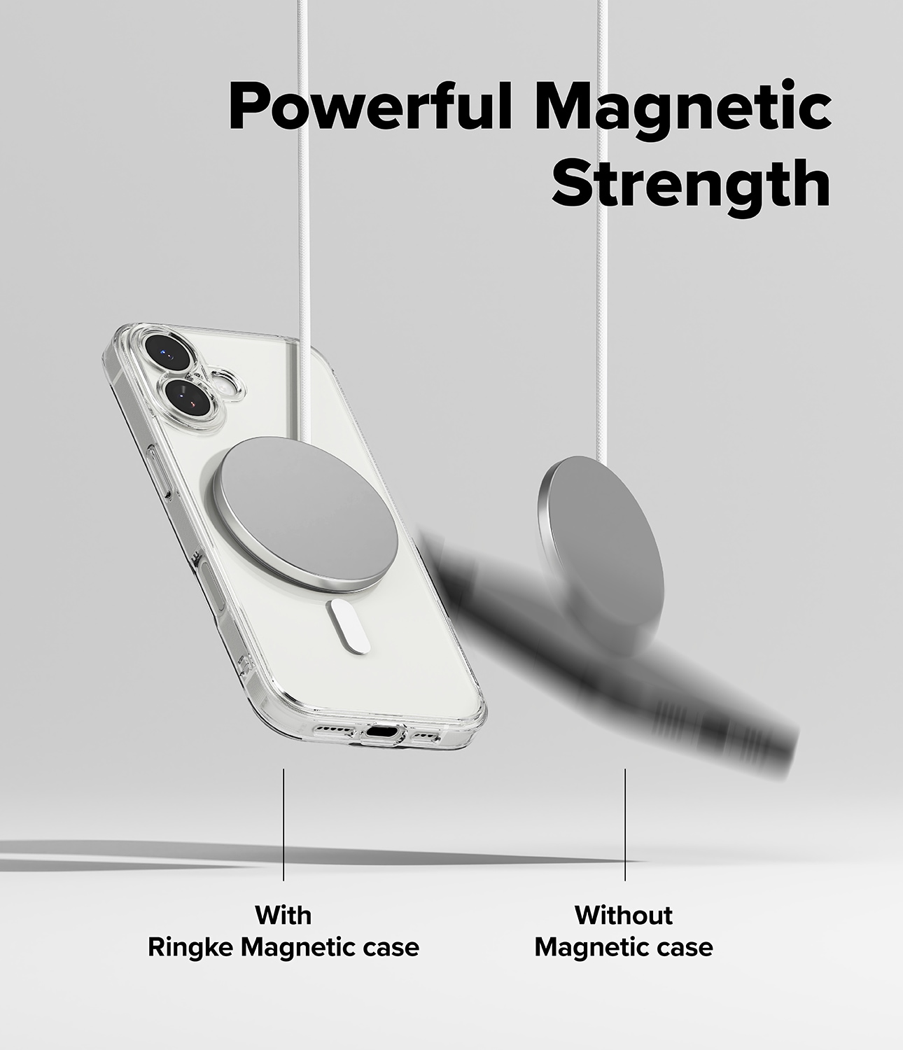 iPhone 17 Fusion MagSafe Deksel, Gjennomsiktig