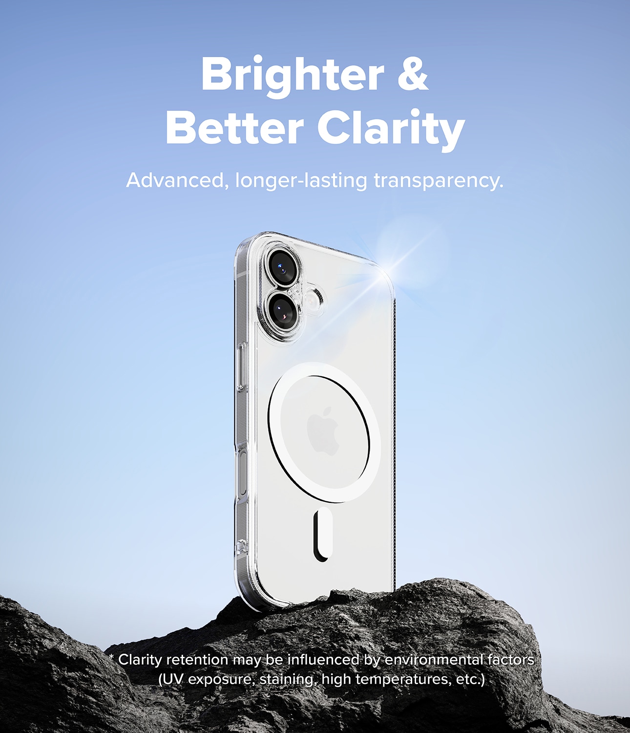 iPhone 17 Fusion MagSafe Deksel, Gjennomsiktig