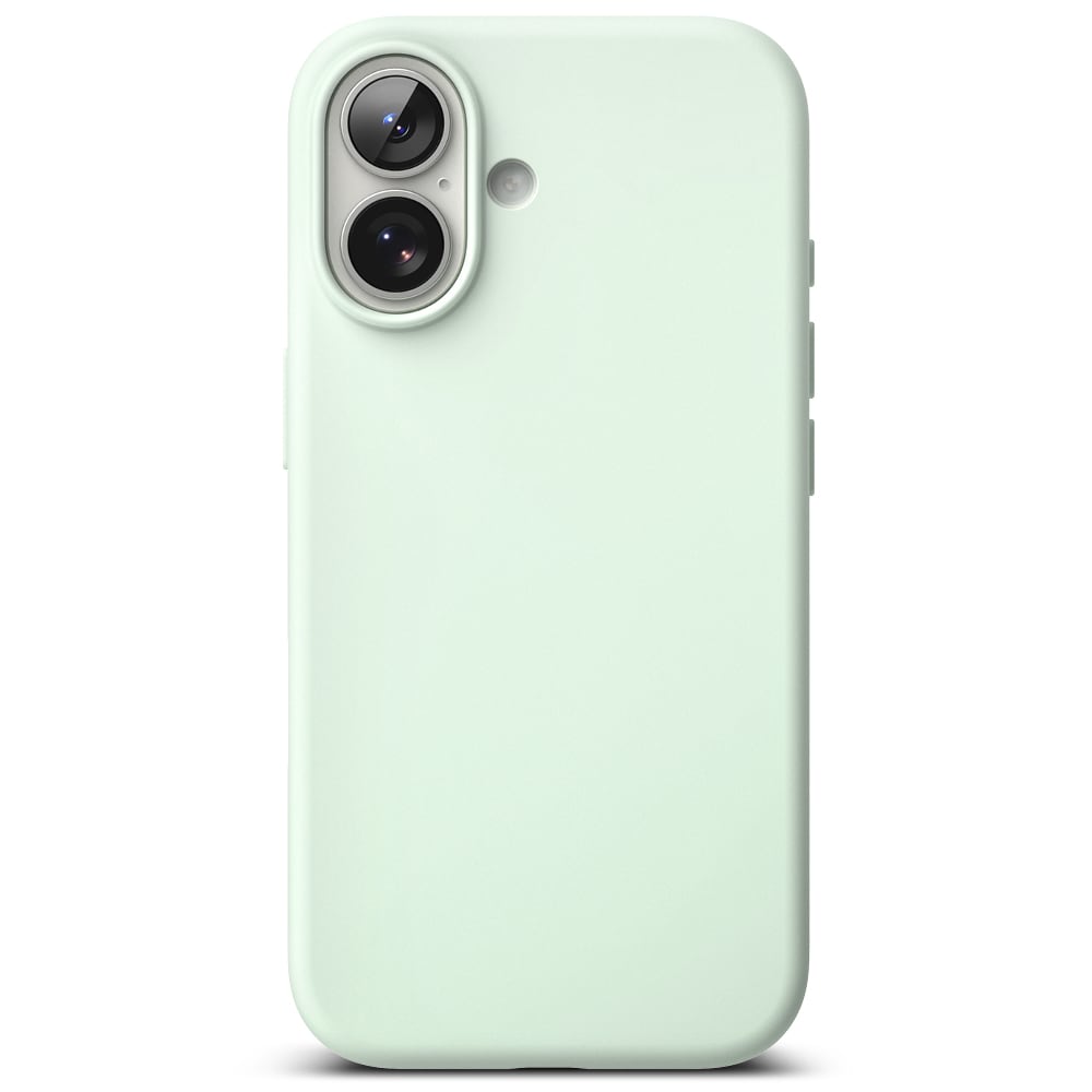 iPhone 17 MagSafe silikondeksel, Soft Mint
