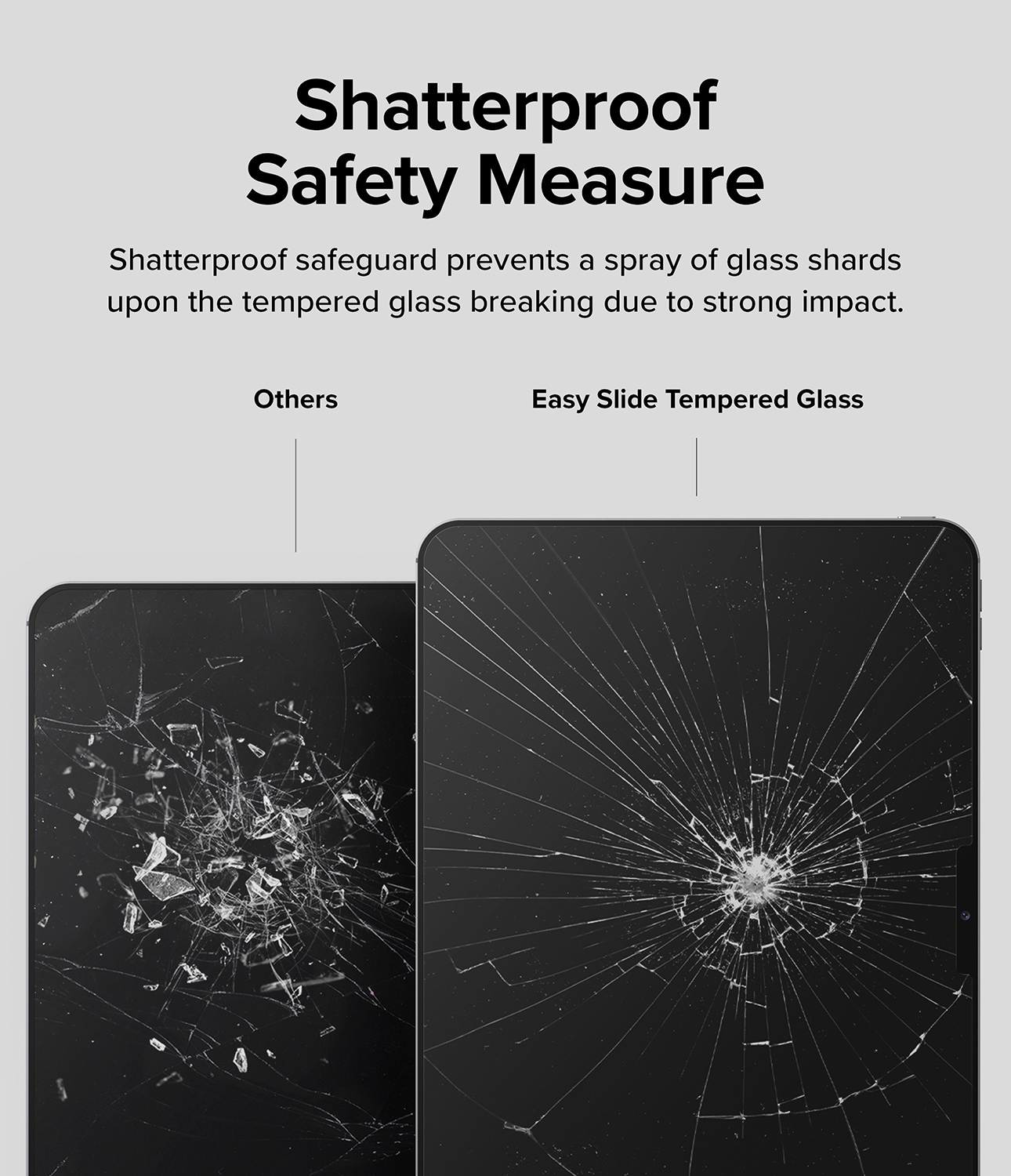 Apple iPad Pro 13 7th Gen (2024) Skjermbeskytter i glass med monteringsramme