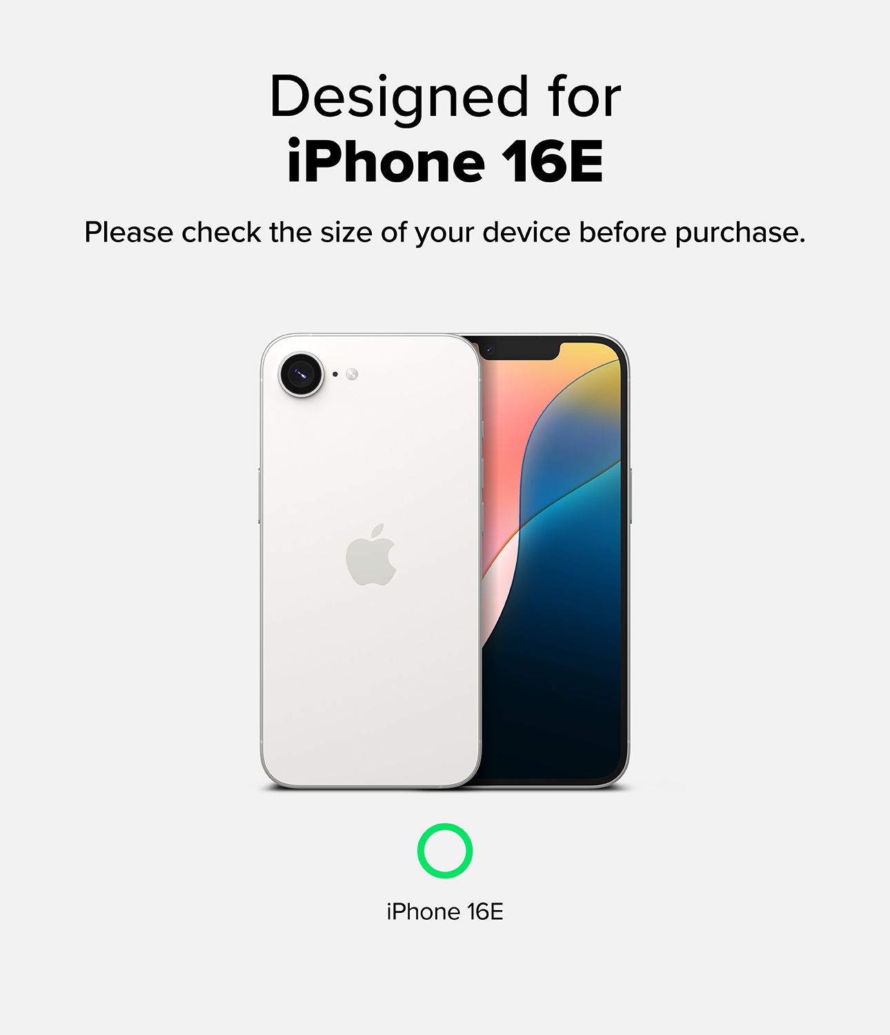 iPhone 16e Fusion MagSafe Deksel, Gjennomsiktig