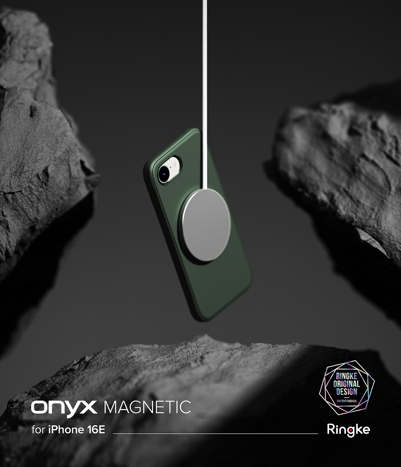 iPhone 16e Onyx MagSafe Deksel, Dark Green